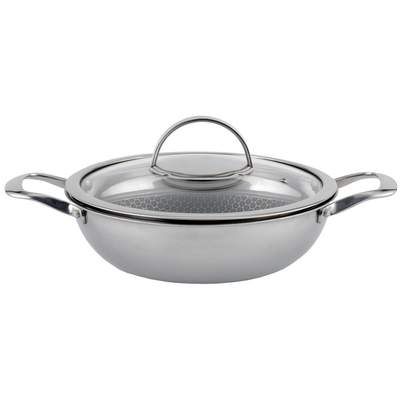 Wonderchef Stanton Non-Stick Kadhai With Lid 24cm-