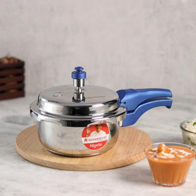 Wonderchef Nigella Pressure Cooker Blue - 1.5L