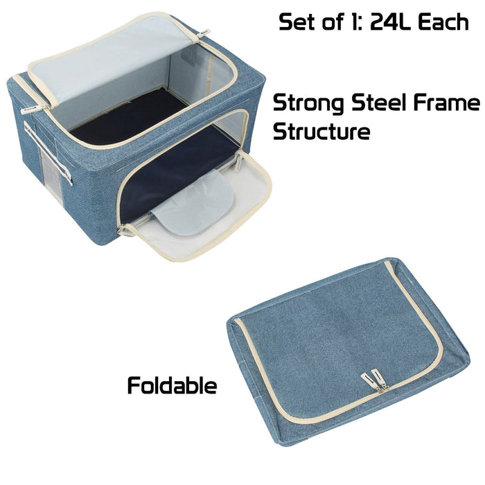 Waterproof Cloth Storage Box 24L