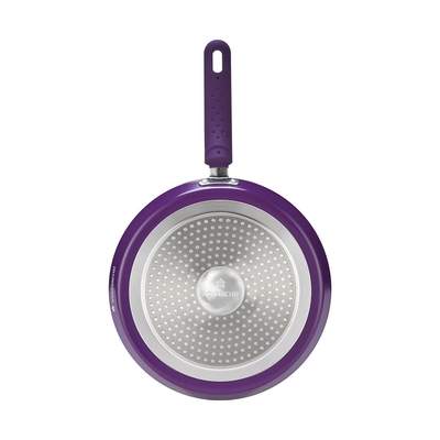 Wonderchef Royal Velvet Concave Tawa 25Cm (Purple)-