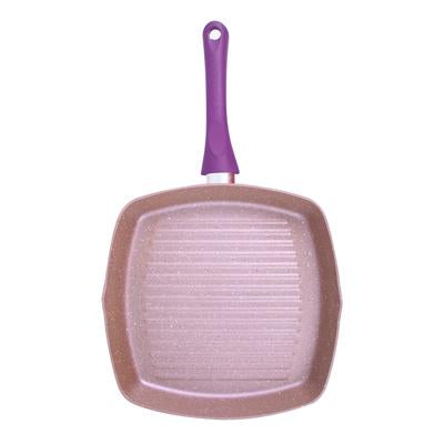 Wonderchef Royal Velvet Grill Pan (Purple) - 26CM