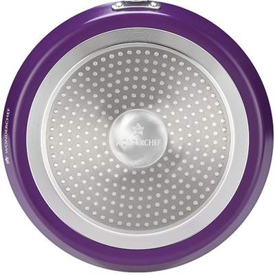 Wonderchef Royal Velvet Concave Tawa 25Cm (Purple)-