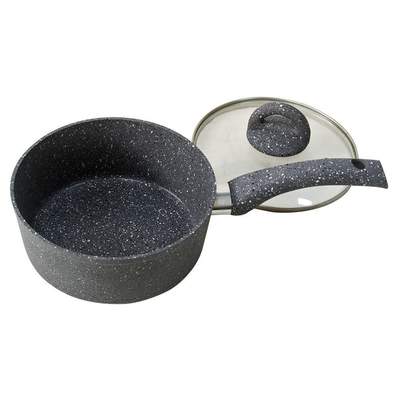 Wonderchef Granite Sauce Pan With Lid - 18CM