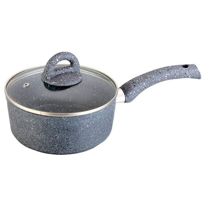 Wonderchef Granite Sauce Pan With Lid - 18CM