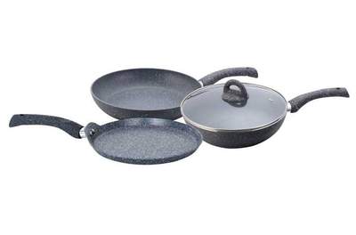 Wonderchef Granite Set With Free Dosa Tawa 26cm