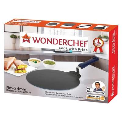 Wonderchef Reva Flat Dosa Tawa 280 Mm-