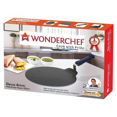 Wonderchef Reva Flat Dosa Tawa 330 Mm-