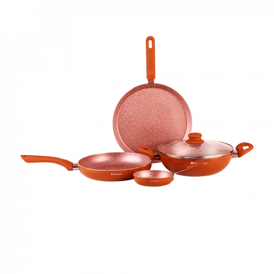 Wonderchef Rose Gold Set-