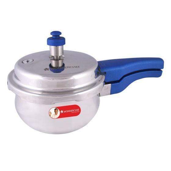 Wonderchef Nigella Handi Pressure Cooker Blue - 1.5L