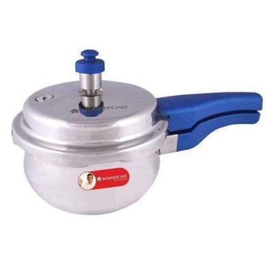 Wonderchef Nigella Handi Pressure Cooker Blue - 5.5L