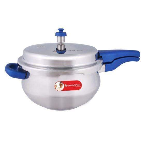 Wonderchef Nigella Handi Pressure Cooker Blue - 5.5L