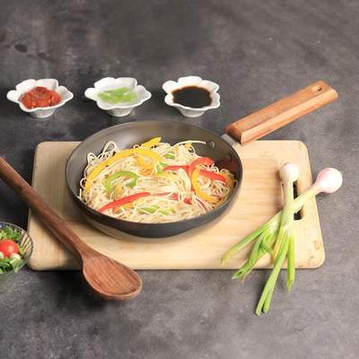 Wonderchef Ebony Deep Fry Pan - 750ML