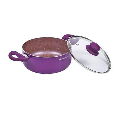 Wonderchef Royal Velvet Casserole With Lid - 24CM