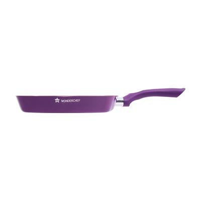 Wonderchef Royal Velvet Grill Pan (Purple) - 26CM