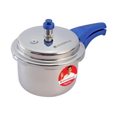 Wonderchef Nigella Pressure Cooker Blue - 3L