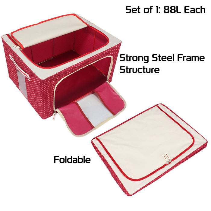 Waterproof Cloth Storage Box 88L