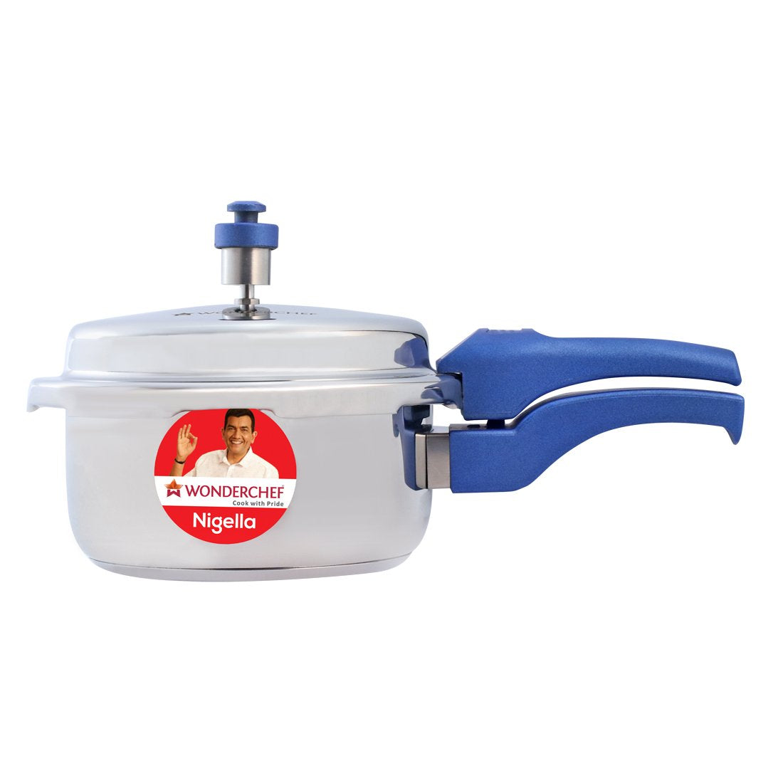 Wonderchef Nigella Pressure Cooker Blue - 2L