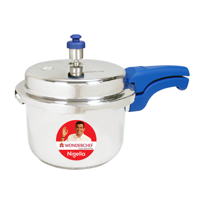 Wonderchef Nigella Pressure Cooker Blue - 3L