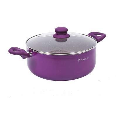 Wonderchef Royal Velvet Casserole With Lid - 24CM