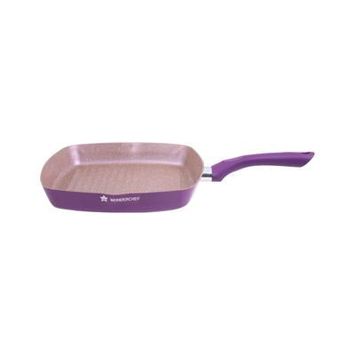 Wonderchef Royal Velvet Grill Pan (Purple) - 26CM