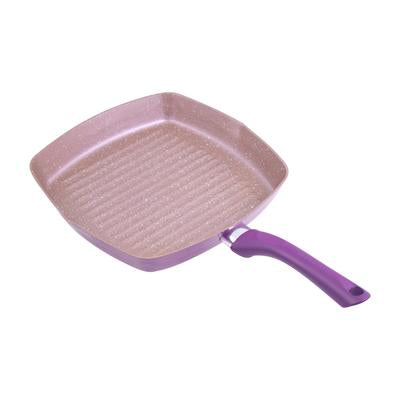 Wonderchef Royal Velvet Grill Pan (Purple) - 26CM