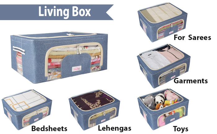 Waterproof Cloth Storage Box 88L