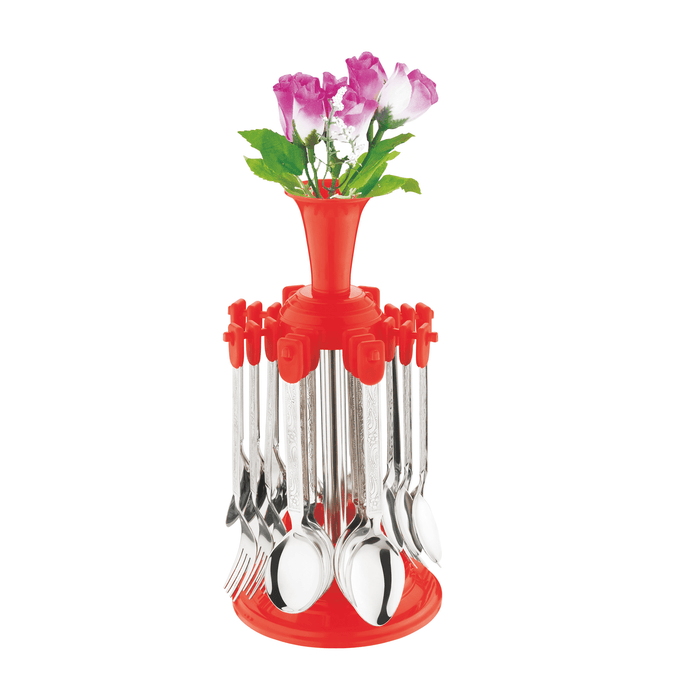 Delight SMART Cutlery Set (24 PCS. REVOLVING STAND)