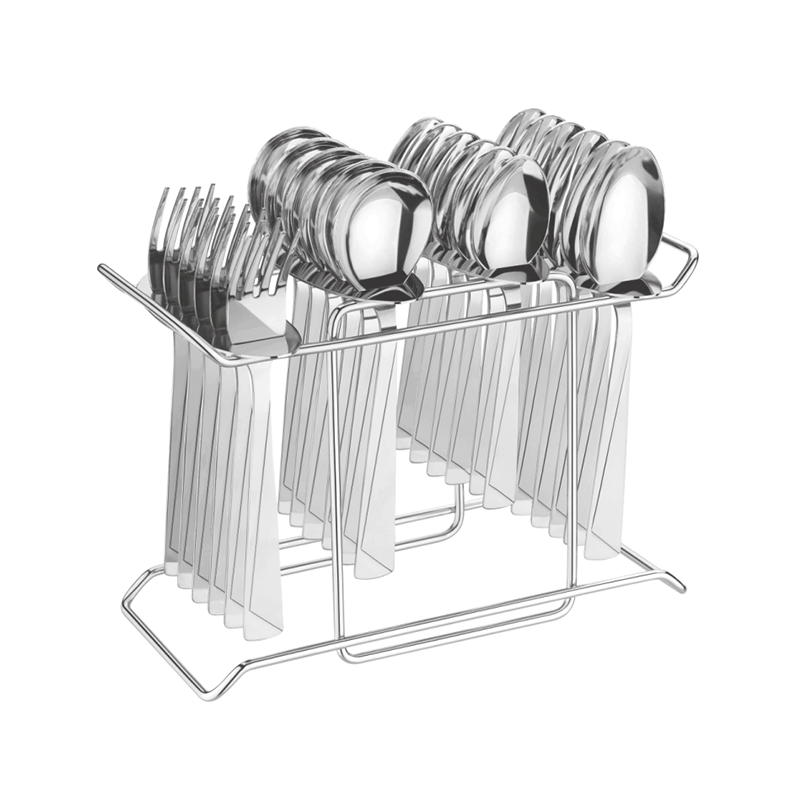 Delight PLATINUM Cutlery Set (24 PCS. WIRE STAND)