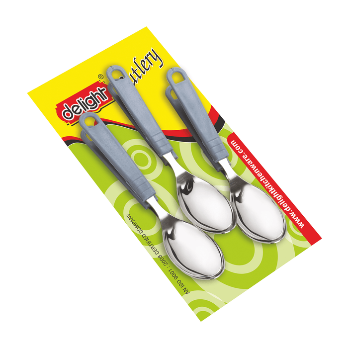 Delight REGULAR Small Spoon Set (6 PCS. BLISTER PACKING )