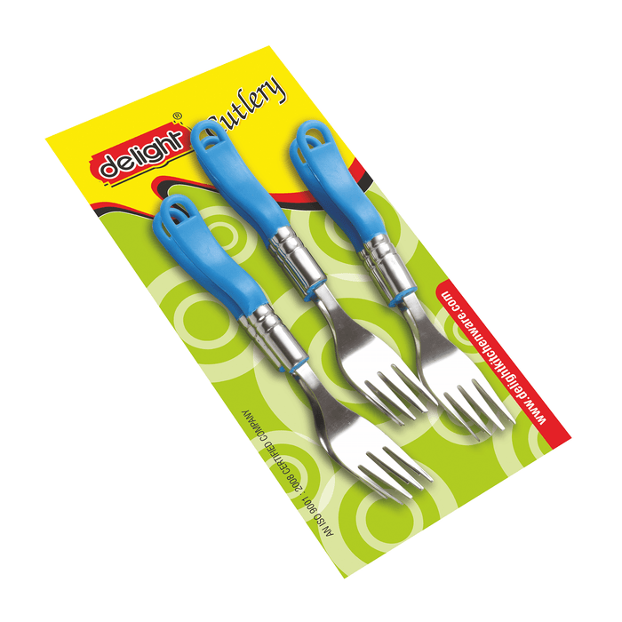 Delight DELUXE Big Fork Set ( 6 PCS. BLISTER PACKING )