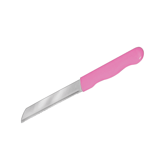 Delight Laser Pink Stainless Steel Knife (Card Pack)