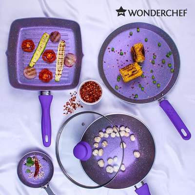 Wonderchef Celebration Set - Purple-