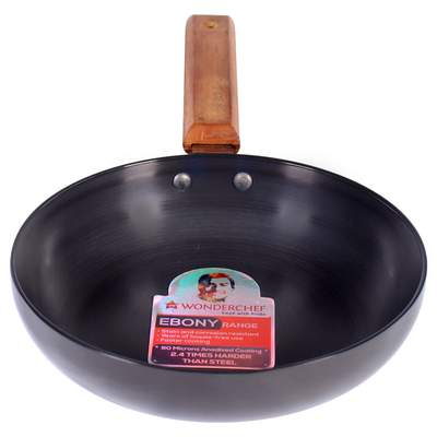 Wonderchef Ebony Deep Fry Pan - 1.2L