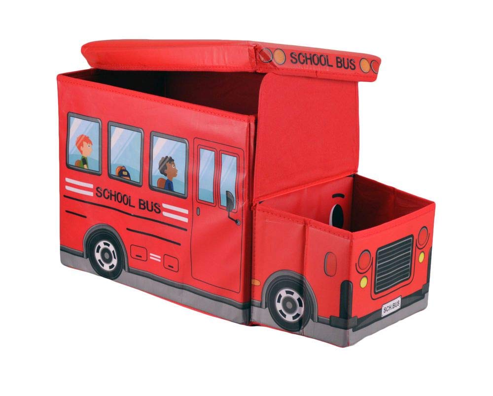 Kids Bus Shaped Storage Seat