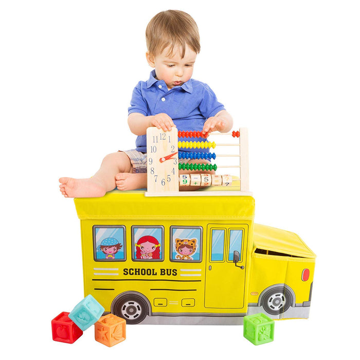 Kids Bus Shaped Storage Seat