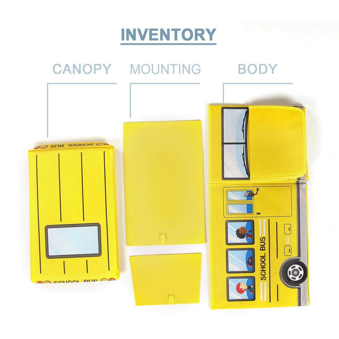 Kids Bus Shaped Storage Seat