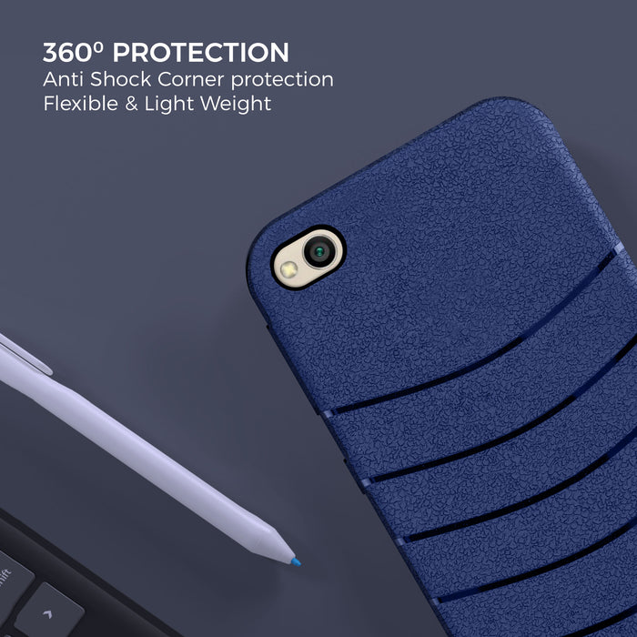 Designer Soft TPU Fancy Back Case Cover for Red MI 5A