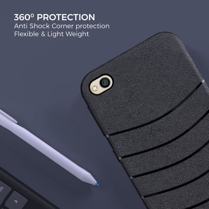 Designer Soft TPU Fancy Back Case Cover for Red MI 5A