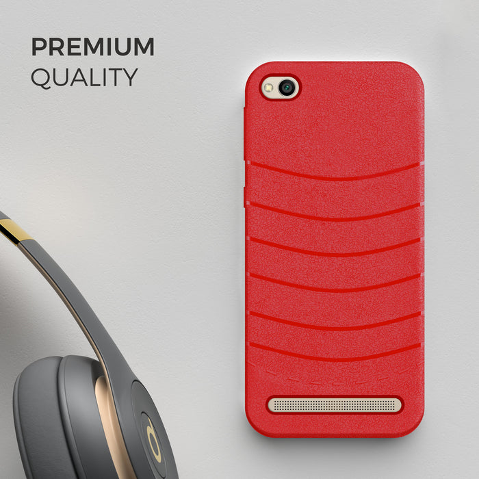 Designer Soft TPU Fancy Back Case Cover for Red MI 5A