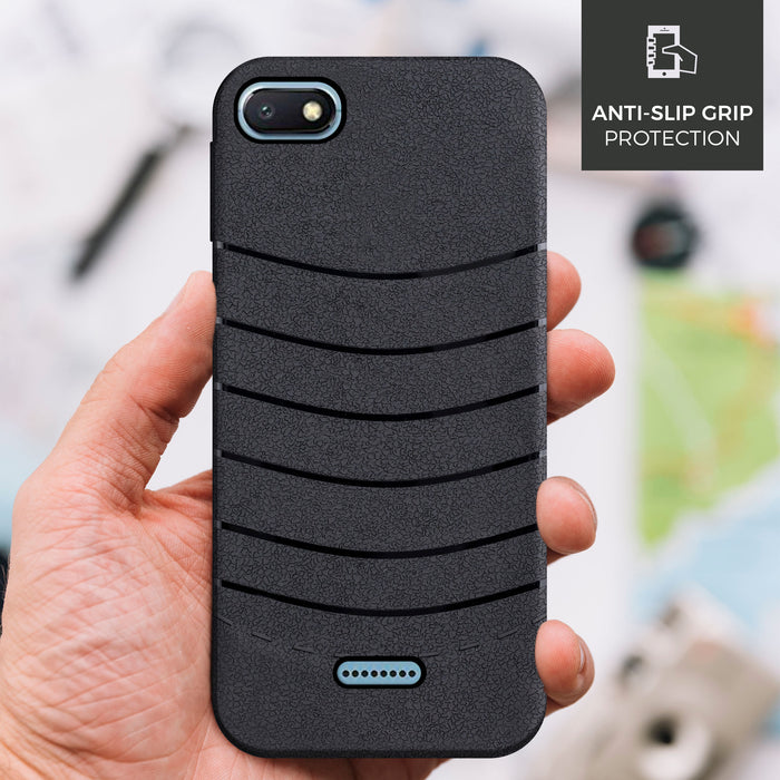 Designer Soft TPU Fancy Back Case Cover for Red MI 6A