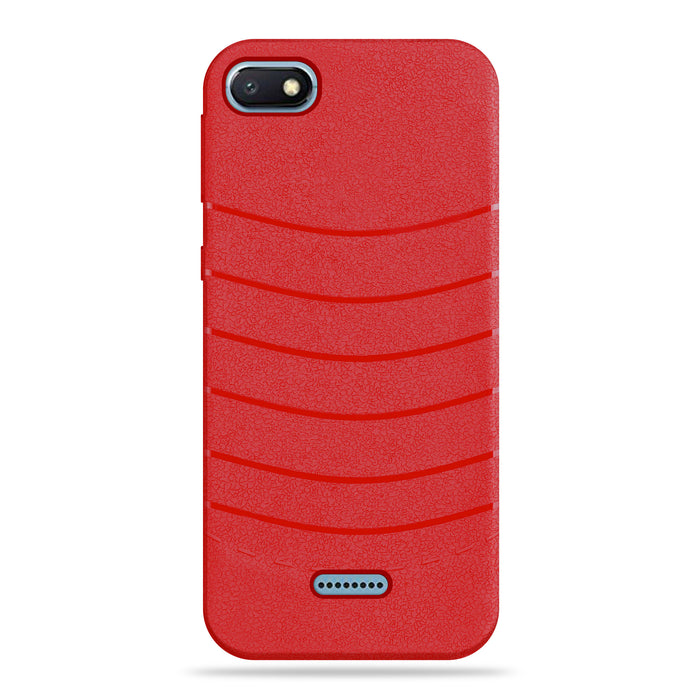 Designer Soft TPU Fancy Back Case Cover for Red MI 6A