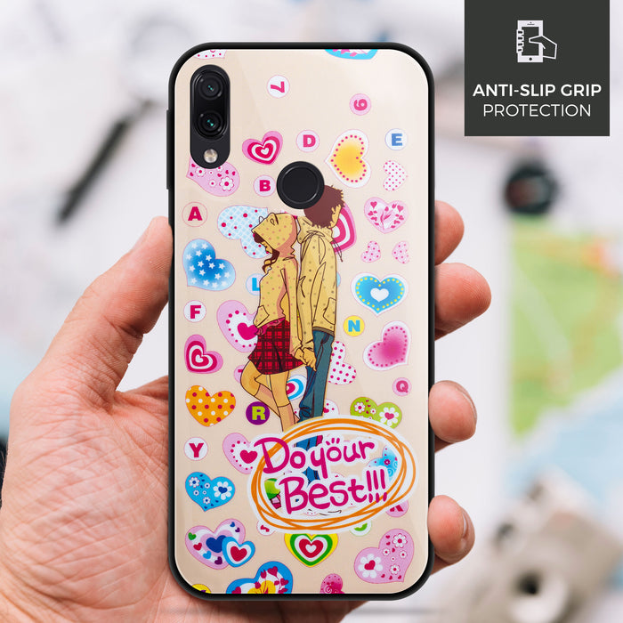 Designer Soft TPU Fancy Back Case Cover for Mi Redmi 7