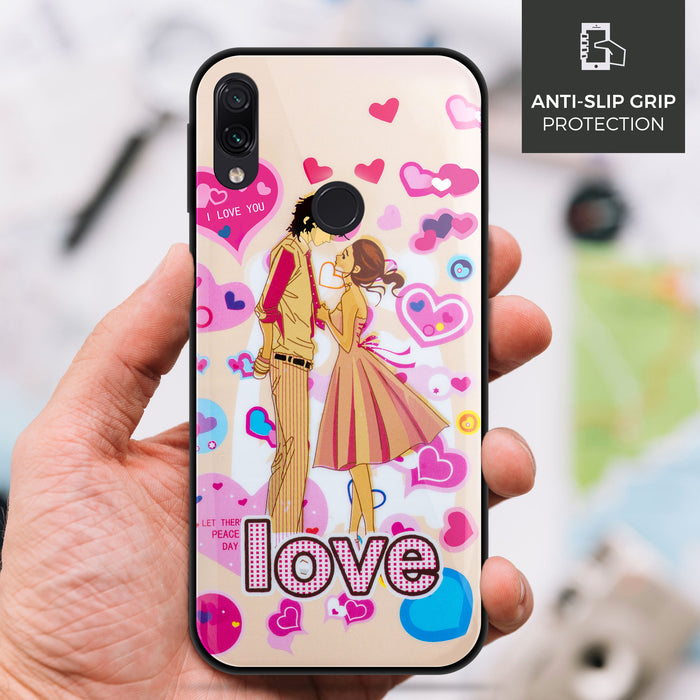 Designer Soft TPU Fancy Back Case Cover for Mi Redmi 7