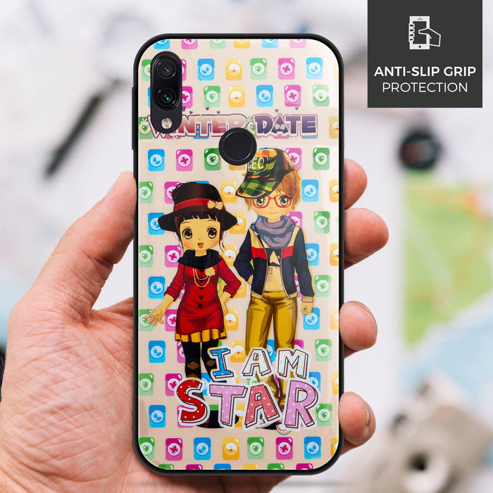 Designer Soft TPU Fancy Back Case Cover for Mi Redmi 7