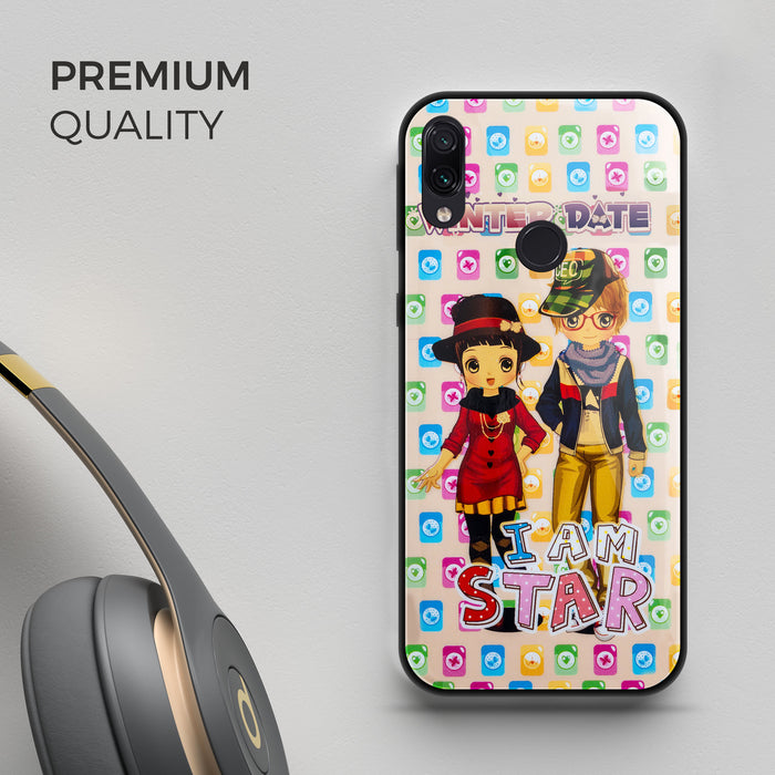 Designer Soft TPU Fancy Back Case Cover for Mi Redmi 7