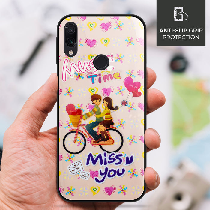 Designer Soft TPU Fancy Back Case Cover for Mi Redmi 7