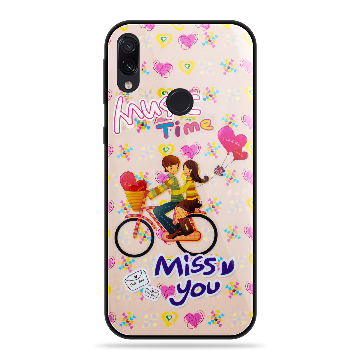 Designer Soft TPU Fancy Back Case Cover for Mi Redmi 7