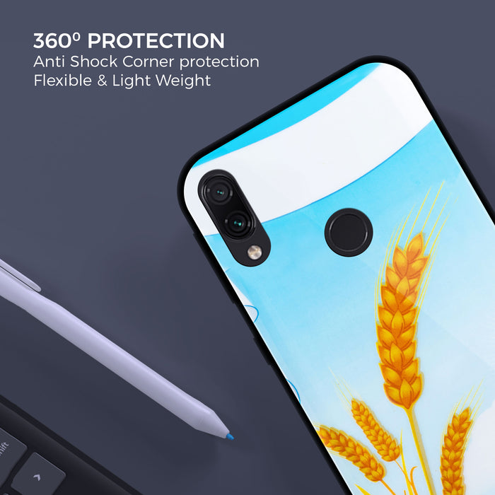 Designer Soft TPU Fancy Back Case Cover for Mi Redmi 7