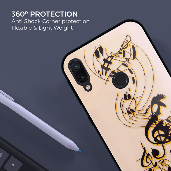Designer Soft TPU Fancy Back Case Cover for Mi Redmi Note 7