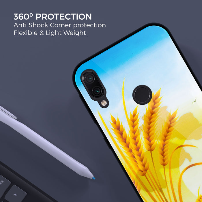 Designer Soft TPU Fancy Back Case Cover for Mi Redmi Note 7 Pro